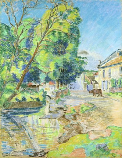 The Village by Jean Baptiste Armand Guillaumin